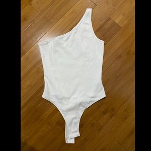 Shein one shoulder body suit
